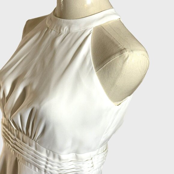 Fisoew Women's Halter‎ Neck, Dresses Summer Sleeveless A Line Layered Medium - Picture 5 of 9